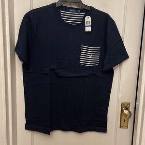 NWT Náutica stripe pocket tee size XL.